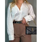 Camisa Cropped Marina Branca