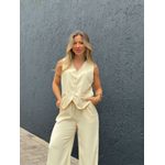 Conjunto Colete Mael Amarelo