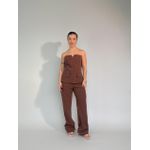 Conjunto Selina Marrom