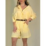 Conjunto Alice Amarelo 