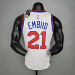 NBA Silk- Philadelphia seventy sixers- (jogador) Embiid 21