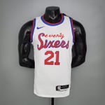 NBA Silk- Philadelphia seventy sixers- (jogador) Embiid 21