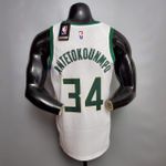 Regata Nba Milwaukee Bucks Silk (jogador) Giannis Antetokounmpo 34