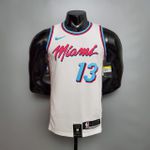 NBA Miami Heat City Silk camisa 13 Adebayo (Jogador)