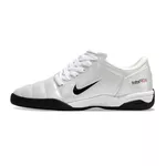 Chuteira Futsal Nike Total 90 III (IC) - Branca/preta (90 vermelho)