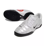 Chuteira Futsal Nike Total 90 III (IC) - Branca/preta (90 vermelho)