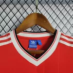 Camisa Manchester United Home I 1984/1985 - Retrô Torcedor Masculina