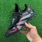 Chuteira Campo Adidas Predator Elite - Preta e Rosa (FG)