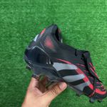 Chuteira Campo Adidas Predator Elite - Preta e Rosa (FG)