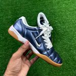 Chuteira Futsal Nike Total 90 (IC) - Azul e Branco