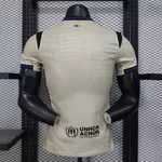 Camisa Barcelona Away 25/26 - Bege - Jogador Masculina Edição Kobe Bryant