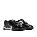 Chuteira Futsal Nike Total 90 III Full Black and White