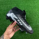 Chuteira Campo Nike Air Zoom Mercurial Superfly 10 Elite FG - Preto/Branco (Botinha)