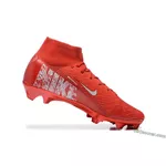 Chuteira Campo Nike Air Zoom Mercurial Superfly 10 Elite (FG) - Vermelho/Branco
