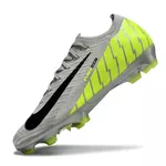 Chuteira Campo Nike Air Zoom Mercurial Vapor 16 Elite (FG) Cinza e Verde