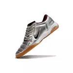 Chuteira Futsal Nike Total 90 Prata/Marrom