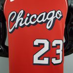 Nba Chicago Bulls Silk (jogador) Jordan Camisa 23