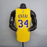 Lakers Silk O'Neal Camisa 34 Especial 75 Anos