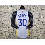 Golden State Warriors Silk Curry 30 Especial 75 Anos (branca)