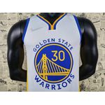 Golden State Warriors Silk Curry 30 Especial 75 Anos (branca)