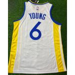 Nba Young #6 Golden State Warriors Camisa Branca