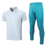 Conjunto Treino Polo Palmeiras 23/24 Camisa + Calça - Azul