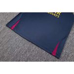 Conjunto De Treino Regata + Short PSG - Azul Marinho 22/23 (detalhes roxo)