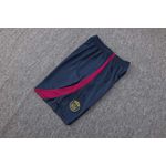 Conjunto De Treino Regata + Short PSG - Azul Marinho 22/23 (detalhes roxo)