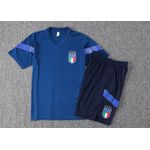 Conjunto de Treino Camisa + Short Itália Azul Marinho 22/23