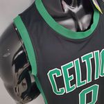 TATUM #0 Celtics preta da NBA Silk Jogador
