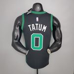 TATUM #0 Celtics preta da NBA Silk Jogador
