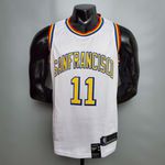 NBA Golden State Warriors San Francisco Silk (jogador) Curry Retro Camisa 11