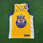 NBA GOLDEN STATE WARRIORS - AMARELA - THE BAY - #35 DURANT - SILK