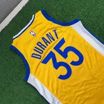 NBA GOLDEN STATE WARRIORS - AMARELA - THE BAY - #35 DURANT - SILK