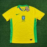  Camisa Seleção Brasil 25/26 - Amarela - Torcedor Masculina (Com estrelas)