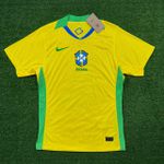 Camisa Seleção Brasil Home I 25/26 - Amarela - Jogador Masculina (SEM ESTRELAS)