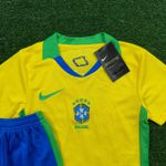 Conjunto Infantil Seleção Brasil 25/26 