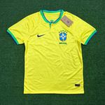 Brasil Copa do Mundo de 2022 - Torcedor Masculina Amarela 