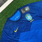 Camisa Seleção Brasileira Azul Reserva 20/21 
