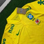 22/23 Brasil Gola Baixa Polo - Amarela - torcedor