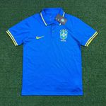 Camisa Gola Polo Brasil 21/22 - Azul - torcedor