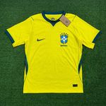 (PRIMEIRA VERSÃO) Camisa Seleção Brasil Home I Copa do Mundo 2026 - Amarela - Jogador Masculina