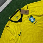 (vazada) Camisa Seleção Brasil I 2026 - Masculina Nike Torcedor - Amarelo