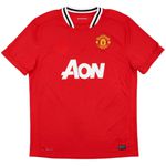 Camisa Manchester United Home I 11/12 – Chicharito #14 – Vermelha – Torcedor Masculina