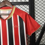 Camisa Soberano FC Away II 25/26 – Preta e Vermelha – Torcedor Feminina