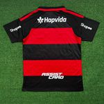 Camisa Flamengo Polo Home I 26/27 – Vermelha – Torcedor Masculina (Com Patrocínios)
