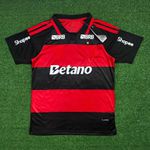 Camisa Flamengo Polo Home I 26/27 – Vermelha – Torcedor Masculina (Com Patrocínios)