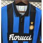 Camisa Retrô Inter de Milão Home I 92/93 - Azul/Preta - Masculina
