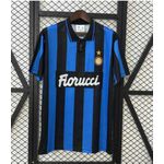 Camisa Retrô Inter de Milão Home I 92/93 - Azul/Preta - Masculina
