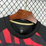 Camisa Pherusa 130 anos do Flamengo 2025 - Preta e vermelha - Torcedor Masculina